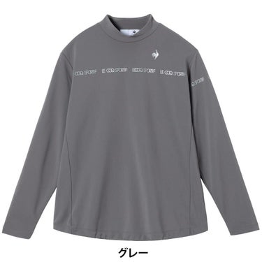 ルコック Le coq sportif　レディース 長袖 モックネック シャツ LG5FLS51L　2025年モデル 詳細1 詳細2
