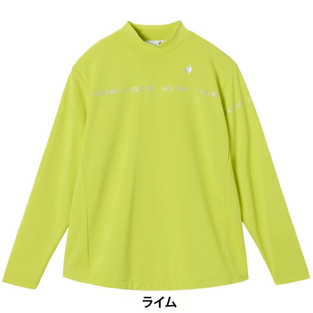 ルコック Le coq sportif　レディース 長袖 モックネック シャツ LG5FLS51L　2025年モデル 詳細1 詳細4