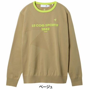ルコック Le coq sportif　レディース 長袖 クルーネック セーター LG5FST00L　2025年モデル 詳細1 詳細2