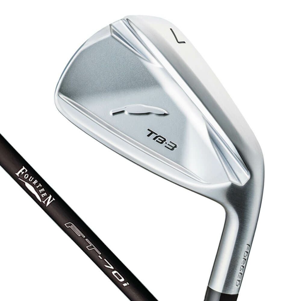 フォーティーン TB-3 フォージド アイアン 4本セット（＃7～9、PW） FT-70i カーボンシャフト 2025年モデル