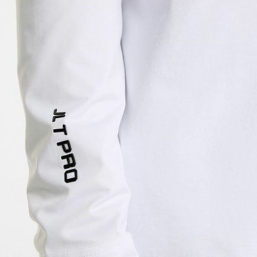 Jリンドバーグ J.LINDEBERG　メンズ ハイブリッド 長袖 ポロシャツ 071-24913 004 ホワイト　2025年モデル ホワイト 詳細3