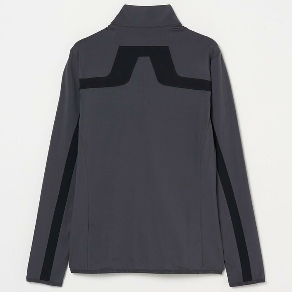 Jリンドバーグ J.LINDEBERG　メンズ バックブリッジ ミッドレイヤー 長袖 ブルゾン 071-54913 018 チャコール　2025年モデル チャコール 詳細2