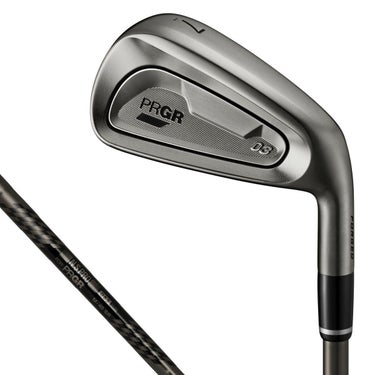 プロギア PRGR　03 ゼロサン Limited Black Edition アイアン 2025年モデル　5本セット（＃7～9、PW、AW）　SPEC STEEL III Ver.2 Luxury Black スチールシャフト 詳細1