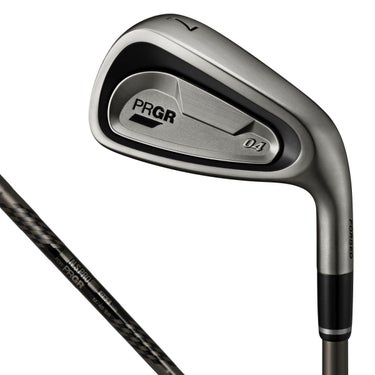 プロギア PRGR　04 ゼロヨン Limited Black Edition アイアン 2025年モデル　5本セット（＃7～9、PW、AW） SPEC STEEL III Ver.2 Luxury Black スチールシャフト 詳細1