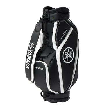 ヤマハ　メンズ ミドルサイズ キャディバッグ Y26CBM BKW ブラック×ホワイト　2026年モデル ブラック×ホワイト
