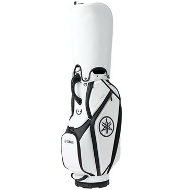 ヤマハ　メンズ ミドルサイズ キャディバッグ Y26CBM WBK ホワイト×ブラック　2026年モデル ホワイト×ブラック 詳細3