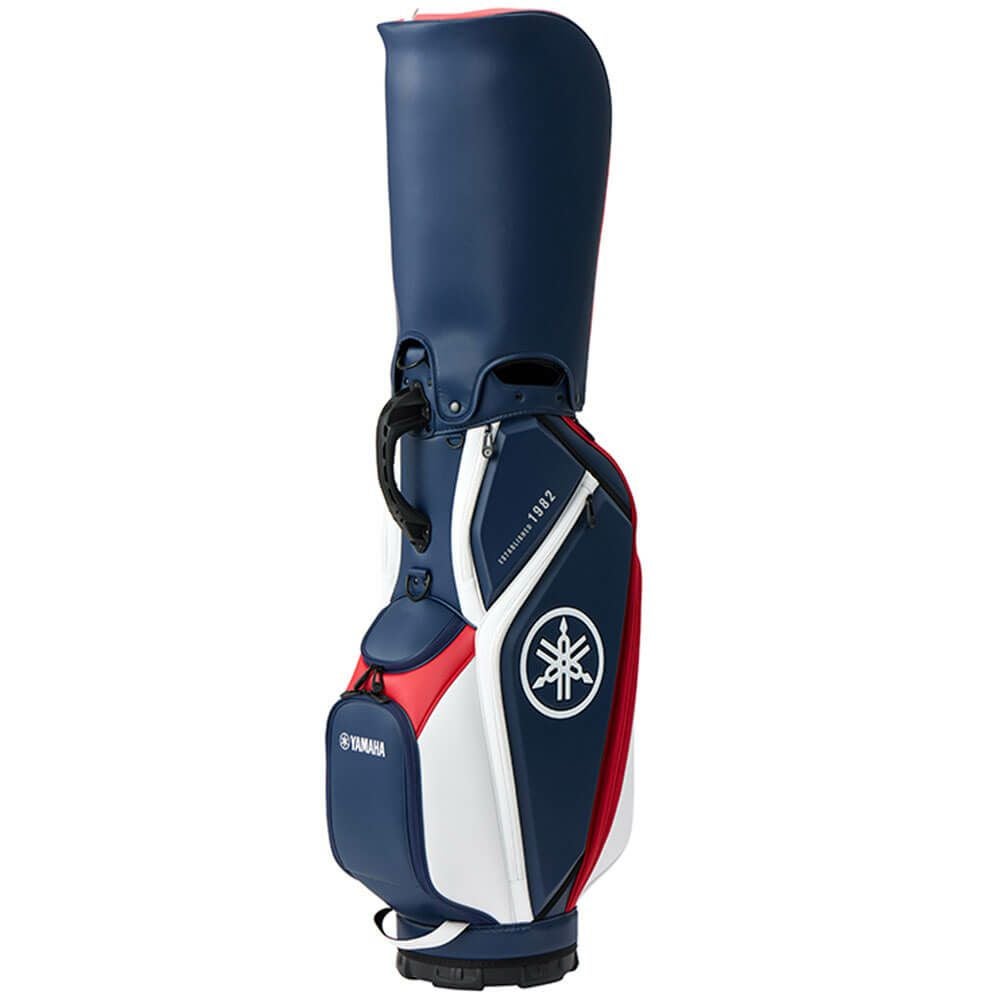 ヤマハ　メンズ ミドルサイズ キャディバッグ Y26CBM WRDNV ホワイト×レッド×ネイビー　2026年モデル ホワイト×レッド×ネイビー 詳細3