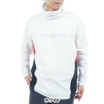 トミー ヒルフィガー ゴルフ　メンズ ネックウォーマー付 長袖 スウェット THMA583　2025年モデル