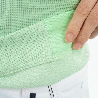 トミー ヒルフィガー ゴルフ　レディース ワッフル スウェット フーディー ベスト THLA551　2025年モデル 詳細1 詳細13