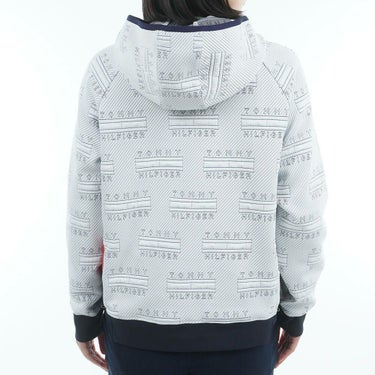 トミー ヒルフィガー ゴルフ　レディース キルトジャガード 長袖 プルオーバー THLA577　2025年モデル 詳細1 詳細3