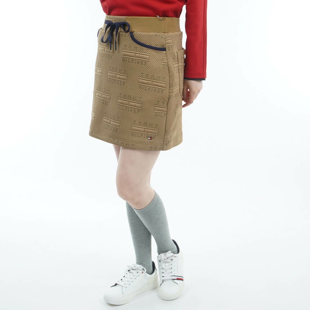 トミー ヒルフィガー ゴルフ　レディース キルトジャガード スカート THLA579　2025年モデル 詳細1 詳細7