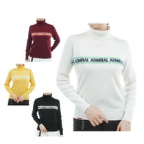 アドミラル Admiral レディース ホカタッチ 長袖 タートルネック セーター ADLA577 2025年モデル