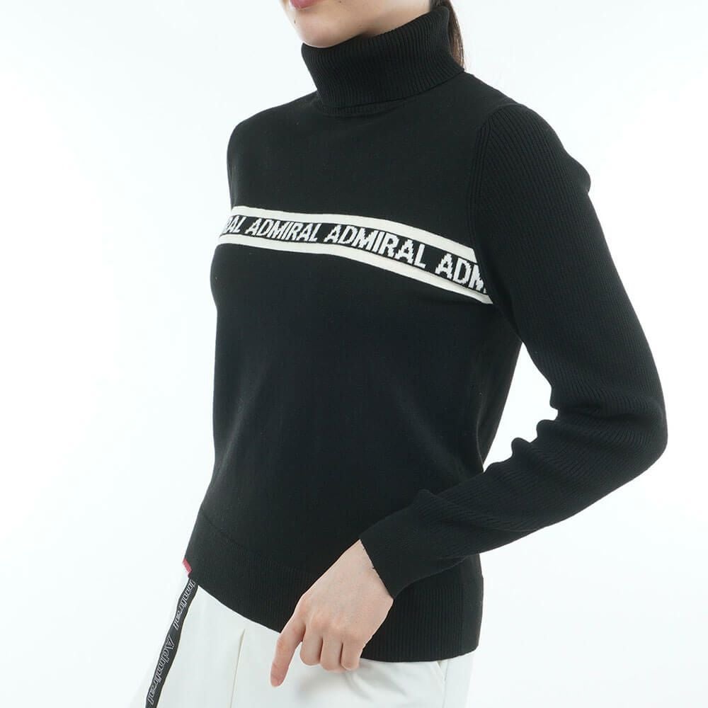 アドミラル Admiral　レディース ホカタッチ 長袖 タートルネック セーター ADLA577　2025年モデル 詳細1 詳細7