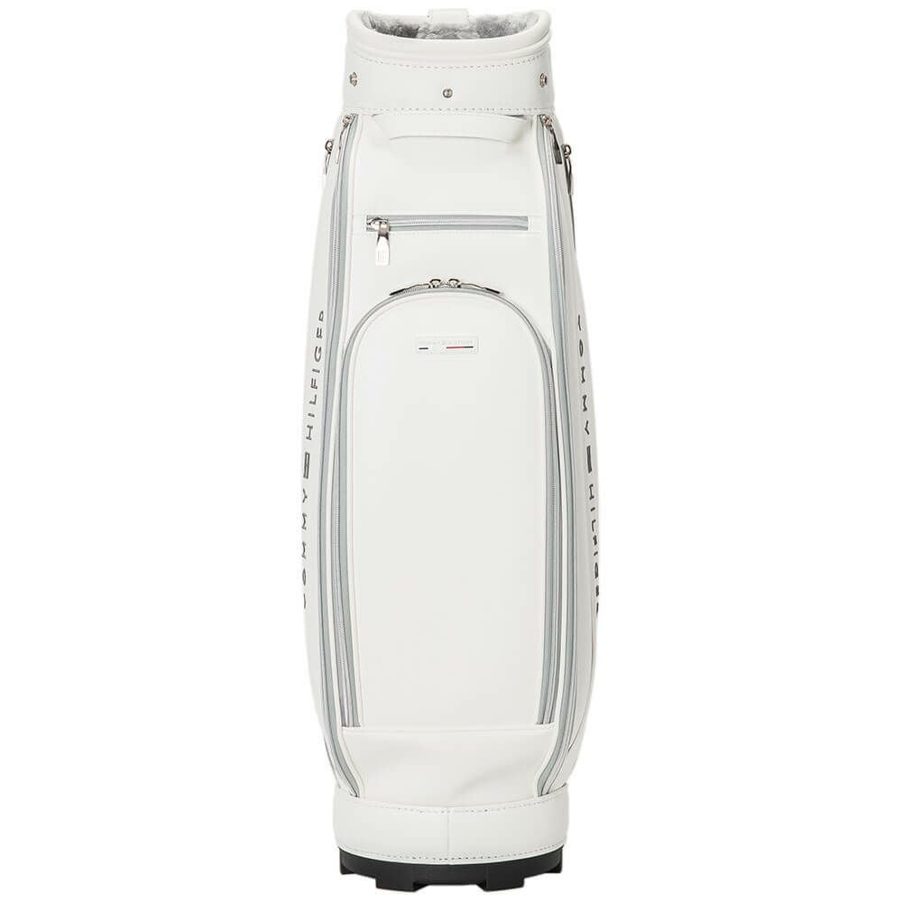 トミー ヒルフィガー ゴルフ　ゴルフ　クラシックスポーツ カート キャディバッグ THMG5FCB 00 ホワイト　2025年モデル ホワイト 詳細4