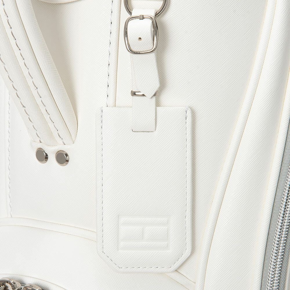 トミー ヒルフィガー ゴルフ　ゴルフ　クラシックスポーツ カート キャディバッグ THMG5FCB 00 ホワイト　2025年モデル ホワイト 詳細8