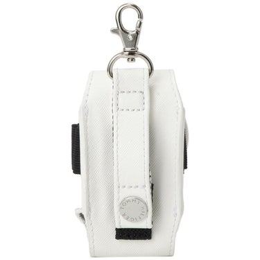 トミー ヒルフィガー ゴルフ　ゴルフ エッセンシャル ボールポーチ THMG5FEB 00 ホワイト　2025年モデル ホワイト 詳細3