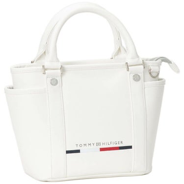 トミー ヒルフィガー ゴルフ　ゴルフ クラシックスポーツ ラウンドバッグ THMG5FTB 00 ホワイト　2025年モデル ホワイト 詳細2