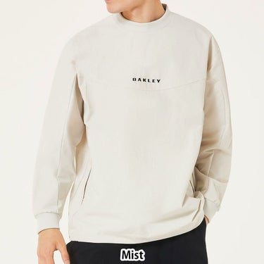 オークリー OAKLEY　メンズ 長袖 クルーネック プルオーバー ウインドジャケット FOA408139　2025年モデル 詳細1 詳細5