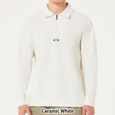 オークリー OAKLEY　メンズ ジップアップ 長袖 ポロシャツ FOA408146　2025年モデル 詳細1 詳細5