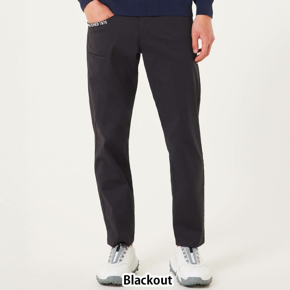 オークリー OAKLEY　メンズ 千鳥格子柄 テーパード ロングパンツ FOA408305　2025年モデル 詳細1 詳細2