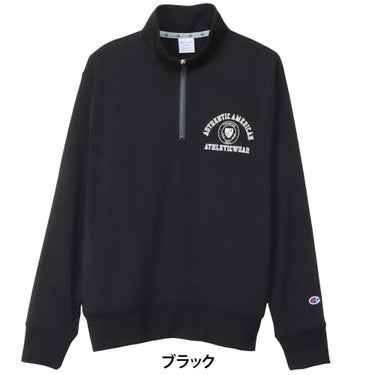 チャンピオンゴルフ ChampionGOLF　メンズ 長袖 ハーフジップ スウェット シャツ C3-CG002　2025年モデル 詳細1 詳細8