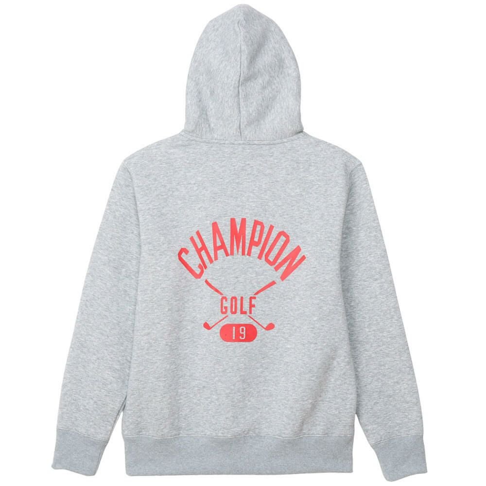 チャンピオンゴルフ ChampionGOLF　メンズ 長袖 フーデッド スウェット C3-CG101　2025年モデル 詳細1 詳細3