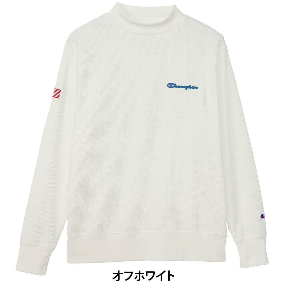 チャンピオンゴルフ ChampionGOLF　メンズ 長袖 モックネック シャツ C3-CG404　2025年モデル 詳細1 詳細2