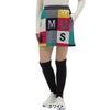 マンシングウェア Munsingwear　レディース ブロック柄 ニットスカート MG5FSK51L　2025年モデル 詳細1 詳細6