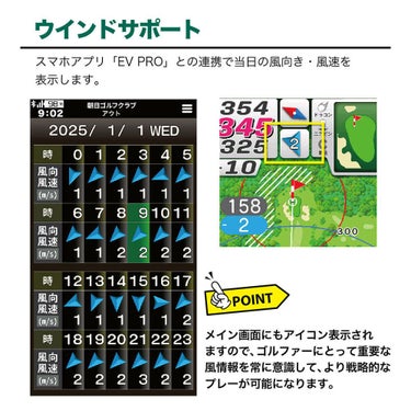 EAGLE VISION イーグルビジョン　NEXT G ネクストG EV-438 距離計 ホワイト 詳細9