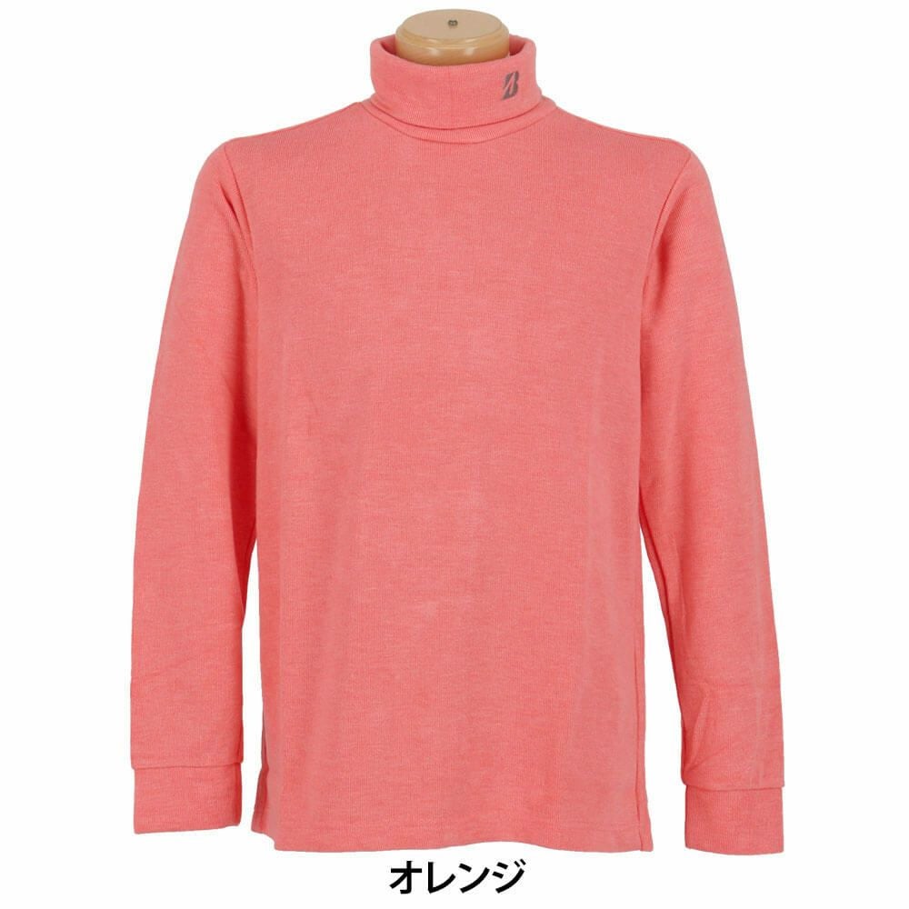 ブリヂストンゴルフ　メンズ スムース 長袖 タートルネック シャツ FGM32F　2025年モデル 詳細7