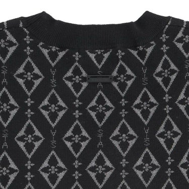 セントアンドリュース St ANDREWS　メンズ ダイヤロゴジャガード 長袖 クルーネック ニット プルオーバー 042-5270153　2025年モデル 詳細1 詳細6