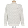 セントアンドリュース St ANDREWS　メンズ ダイヤロゴジャガード 長袖 クルーネック ニット プルオーバー 042-5270153　2025年モデル 詳細1 詳細8