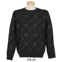 セントアンドリュース St ANDREWS　メンズ ロゴジャガード 長袖 クルーネック ニット プルオーバー 042-5270951　2025年モデル