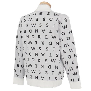 セントアンドリュース St ANDREWS　メンズ ロゴジャガード 長袖 フルジップ ニット 042-5272053　2025年モデル 詳細1 詳細6