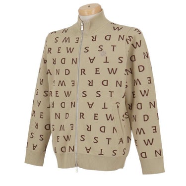 セントアンドリュース St ANDREWS　メンズ ロゴジャガード 長袖 フルジップ ニット 042-5272053　2025年モデル 詳細1 詳細10