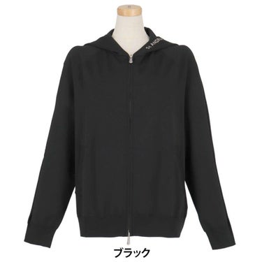 セントアンドリュース St ANDREWS　レディース 天竺 長袖 フルジップ ニット フーディ 043-5272052　2025年モデル 詳細1 詳細2