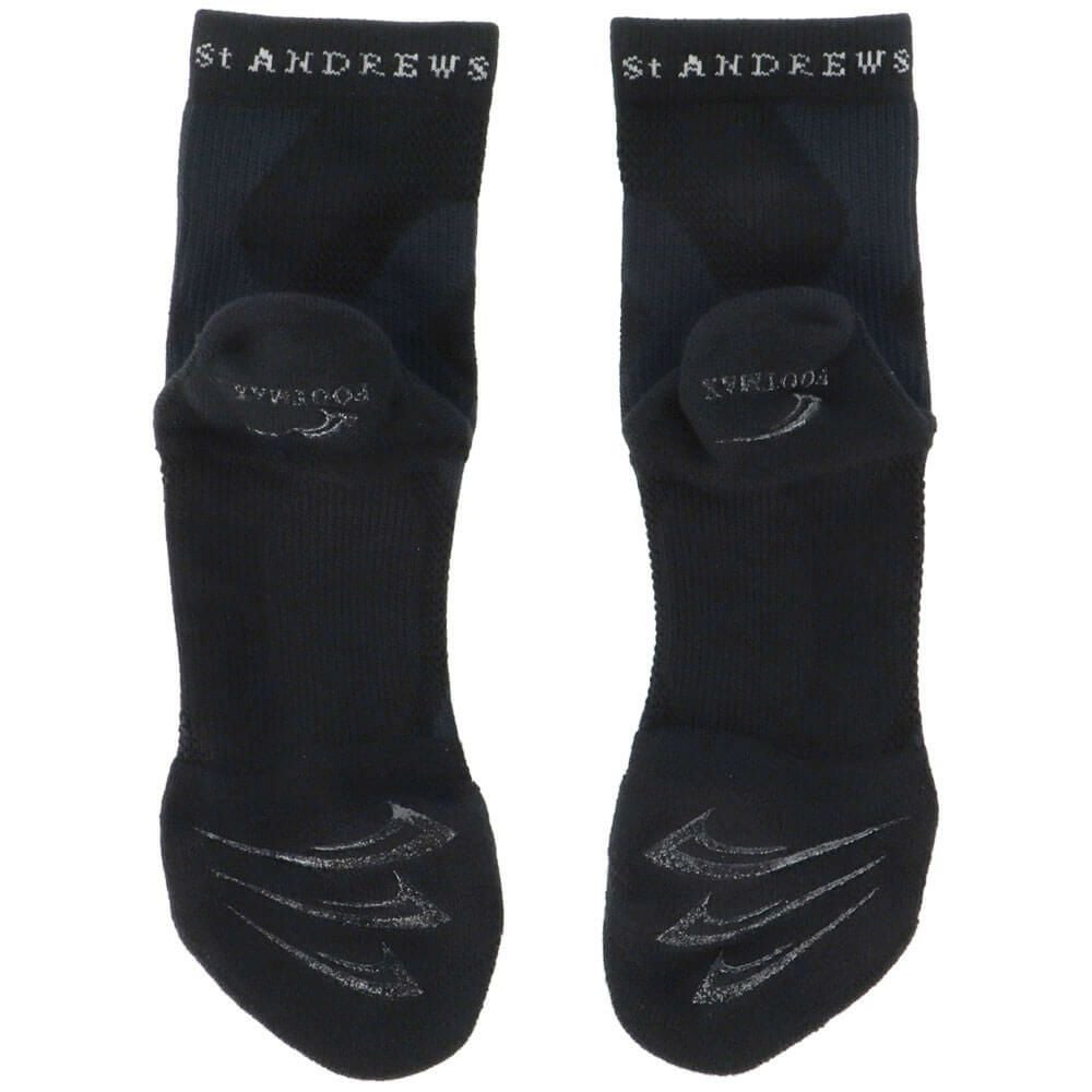 セントアンドリュース St ANDREWS　メンズ ショートソックス 042-5286853 010 ブラック　2025年モデル ブラック 詳細2