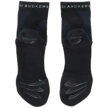 セントアンドリュース St ANDREWS　メンズ ショートソックス 042-5286853 010 ブラック　2025年モデル ブラック 詳細2