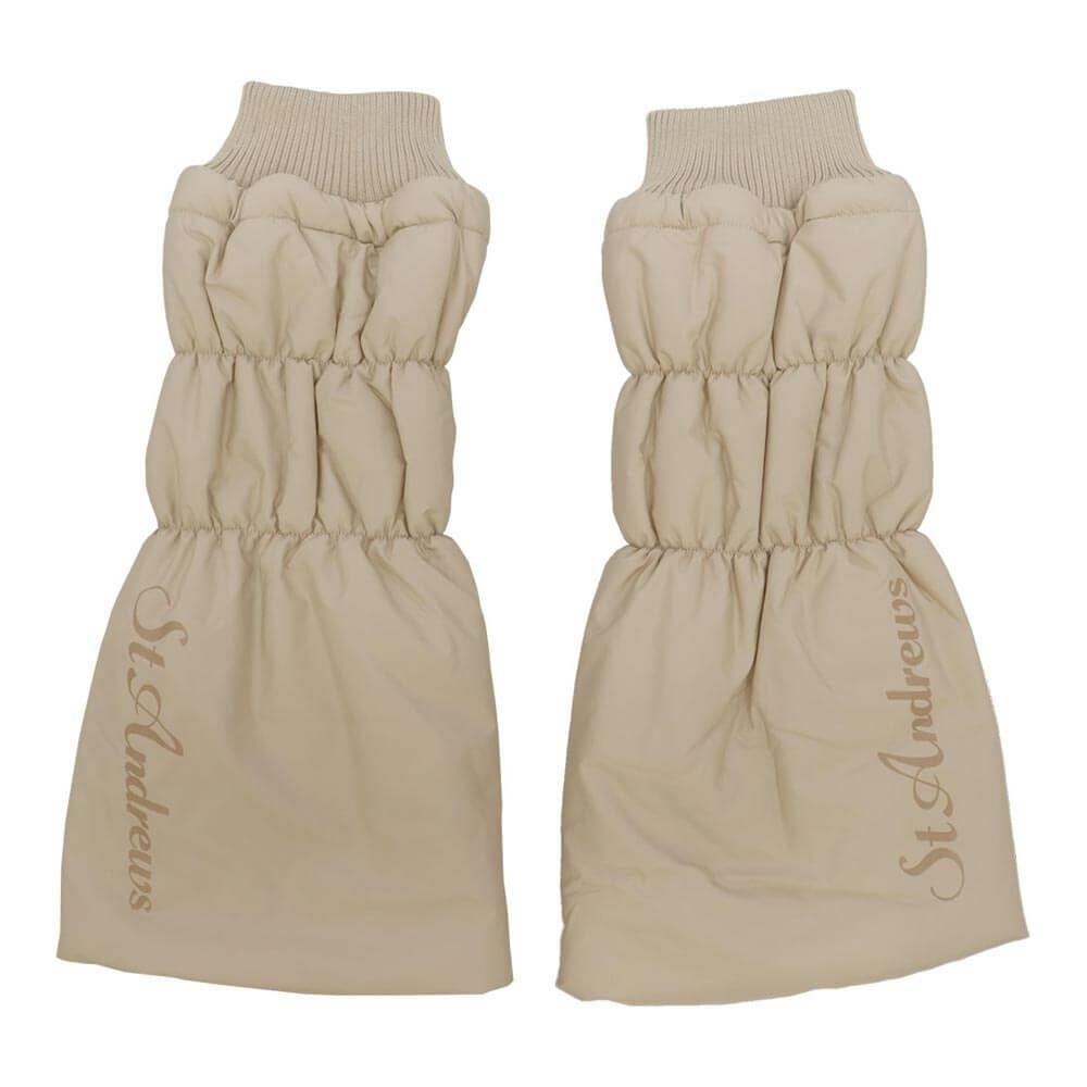 セントアンドリュース St ANDREWS レディース タフタ レッグウォーマー 042-5284154 040 ベージュ 2025年モデル