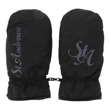 セントアンドリュース St ANDREWS　タフタ ミトン 042-5284151 010 ブラック　2025年モデル ブラック