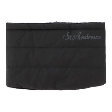 セントアンドリュース St ANDREWS　タフタ ネックウォーマー 042-5284152 010 ブラック　2025年モデル ブラック