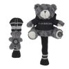 セントアンドリュース St ANDREWS　テディベア フェアウェイ用 ユーティリティ用 ヘッドカバーセット 042-6984211 020 グレー　2025年モデル グレー