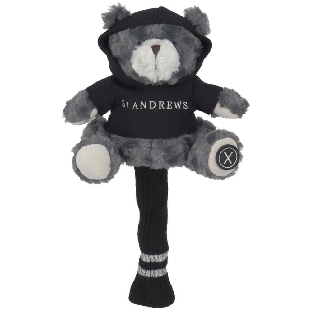 セントアンドリュース St ANDREWS　テディベア フェアウェイ用 ユーティリティ用 ヘッドカバーセット 042-6984211 020 グレー　2025年モデル グレー 詳細5
