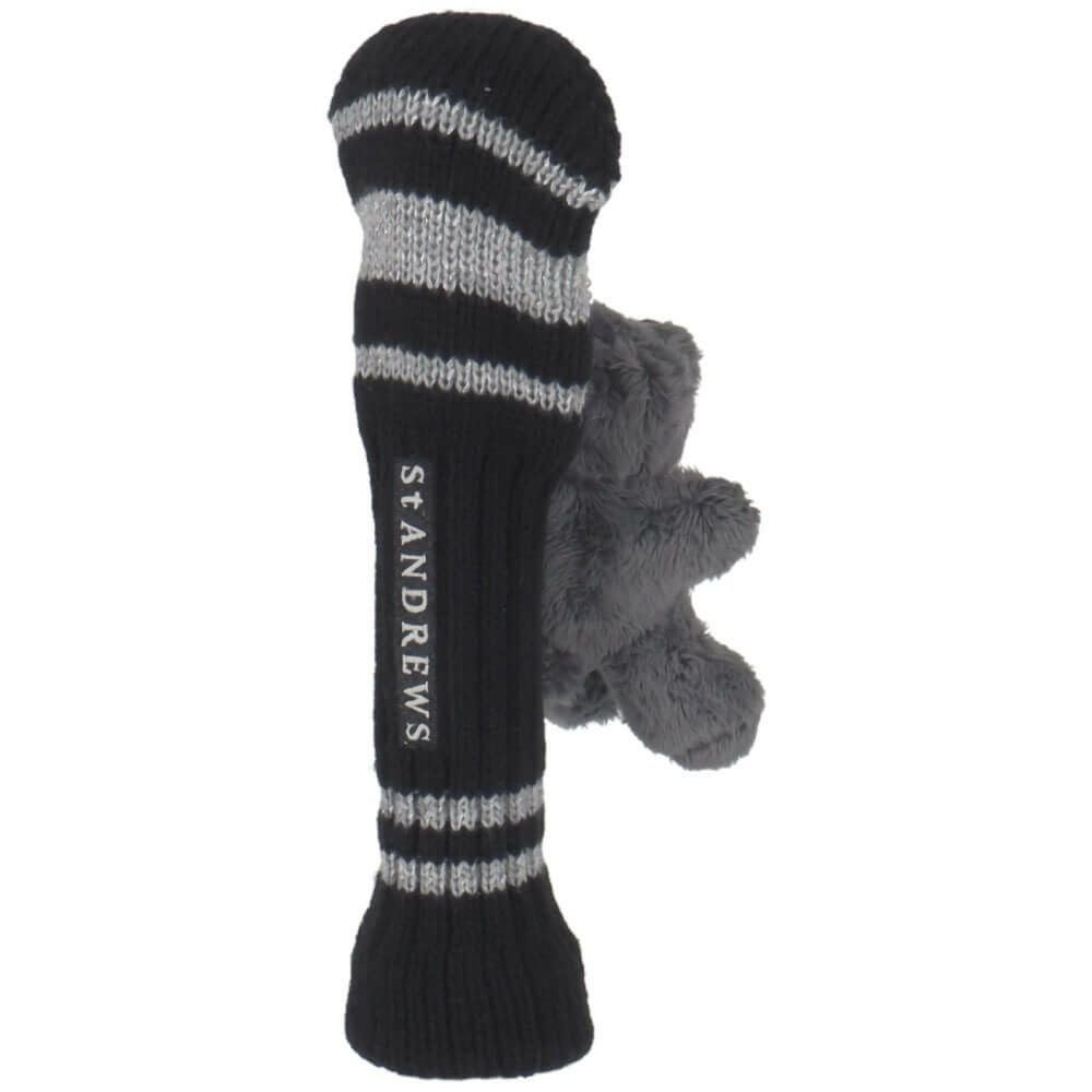 セントアンドリュース St ANDREWS　テディベア フェアウェイ用 ユーティリティ用 ヘッドカバーセット 042-6984211 020 グレー　2025年モデル グレー 詳細8