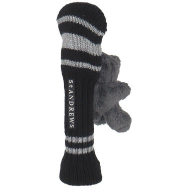 セントアンドリュース St ANDREWS　テディベア フェアウェイ用 ユーティリティ用 ヘッドカバーセット 042-6984211 020 グレー　2025年モデル グレー 詳細8