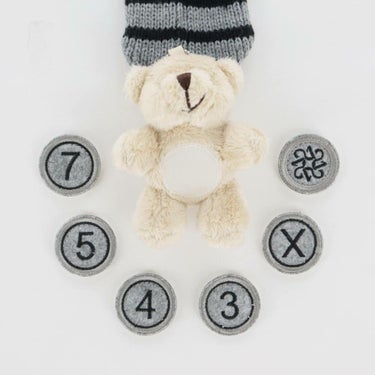 セントアンドリュース St ANDREWS　テディベア フェアウェイ用 ユーティリティ用 ヘッドカバーセット 042-6984211 040 ベージュ　2025年モデル ベージュ 詳細9