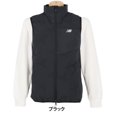 ニューバランスゴルフ　メンズ ライトダウン フルジップ ベスト 012-5258001　2025年モデル 詳細2