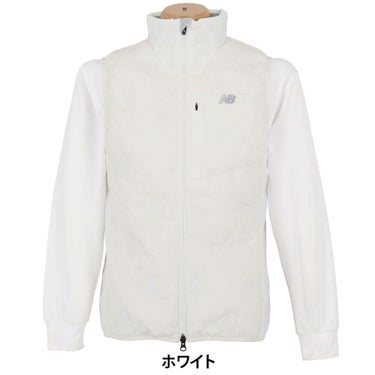 ニューバランスゴルフ　メンズ ライトダウン フルジップ ベスト 012-5258001　2025年モデル 詳細5