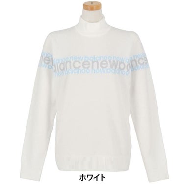 ニューバランスゴルフ　レディース 長袖 ハイネック ニット プルオーバー 012-5274502　2025年モデル 詳細5