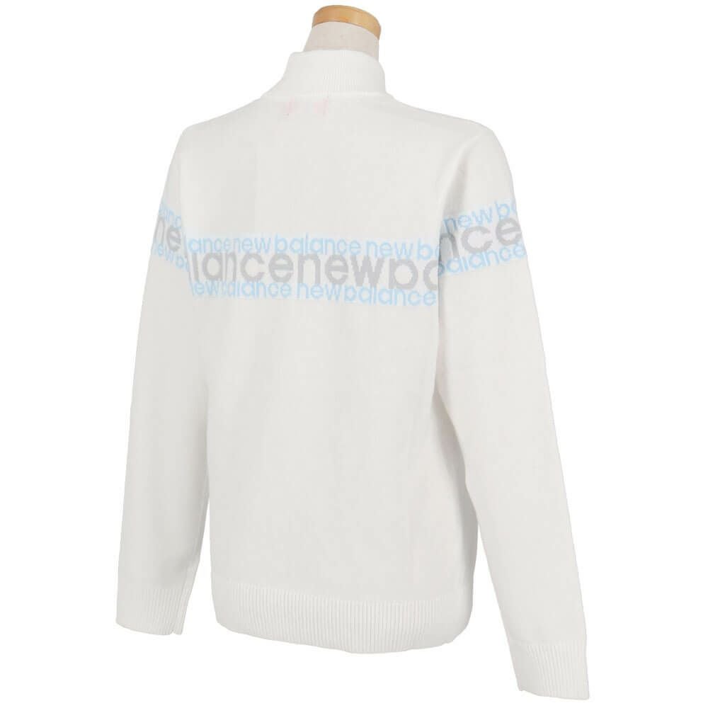 ニューバランスゴルフ　レディース 長袖 ハイネック ニット プルオーバー 012-5274502　2025年モデル 詳細6